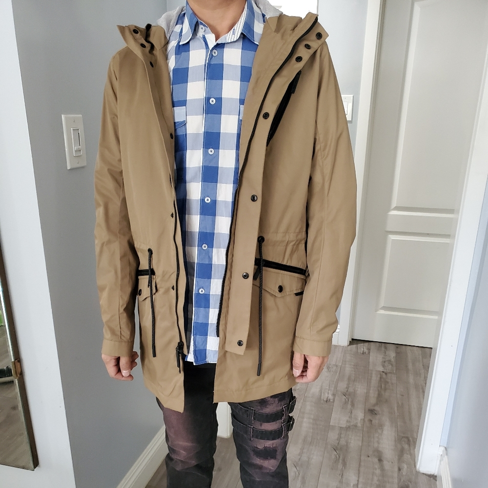 NWOT Calvin Klein hooded jacket, men, S